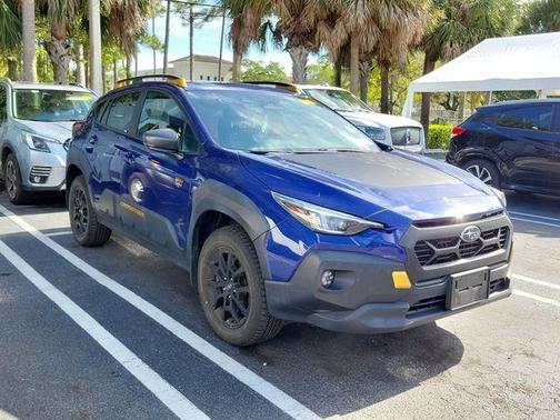 Sapphire Blue Pearl 2024 Subaru Crosstrek Wilderness
