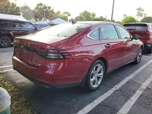 Radiant Red Metallic 2023 Honda Accord LX