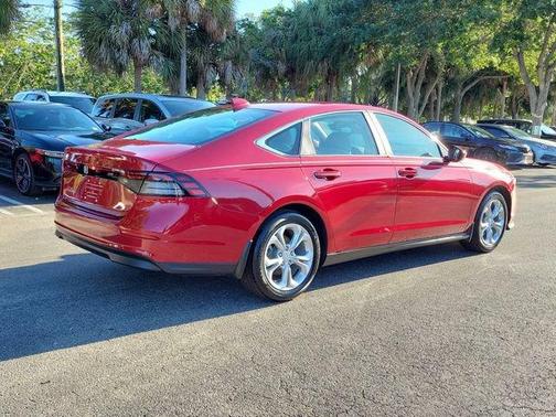 Radiant Red Metallic 2023 Honda Accord LX
