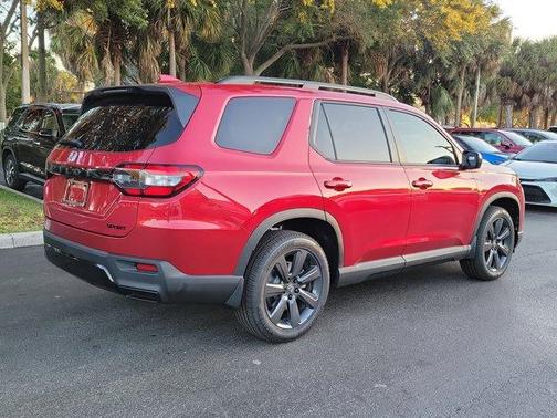 Radiant Red Metallic II 2026 Honda Pilot Sport