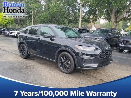 Crystal Black Pearl 2025 Honda HR-V Sport
