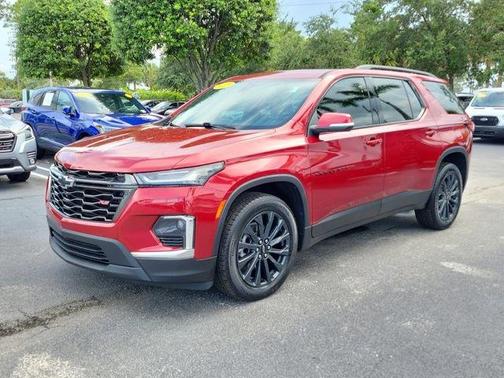 Radiant Red 2023 Chevrolet Traverse RS