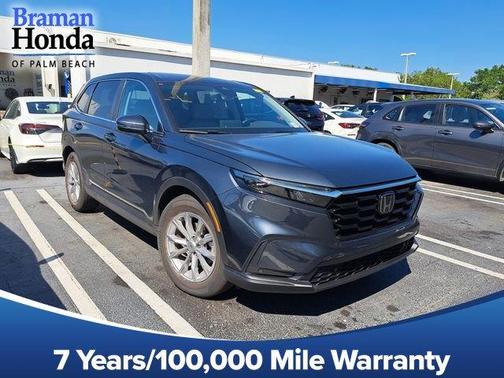 Meteorite Gray Metallic 2025 Honda CR-V EX-L