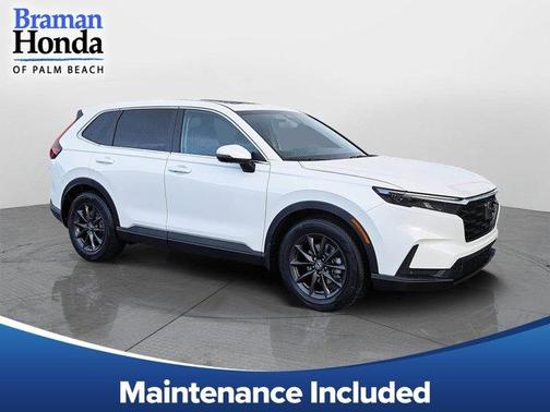 Platinum White Pearl 2026 Honda CR-V EX-L