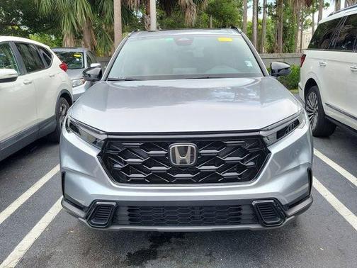 Silver 2024 Honda CR-V Hybrid Sport