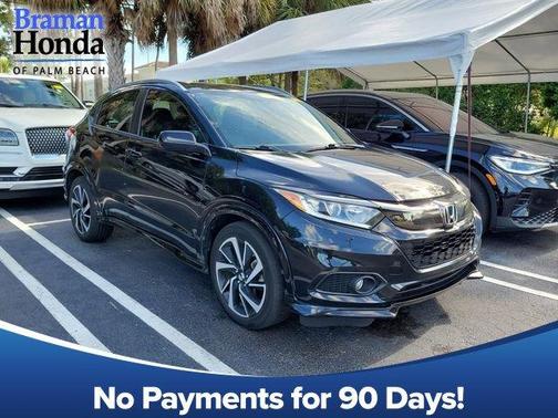 Crystal Black Pearl 2019 Honda HR-V Sport