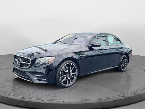 Obsidian Black Metallic 2018 Mercedes-Benz AMG E 43 Base 4MATIC