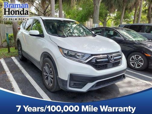 Platinum White Pearl 2022 Honda CR-V EX-L