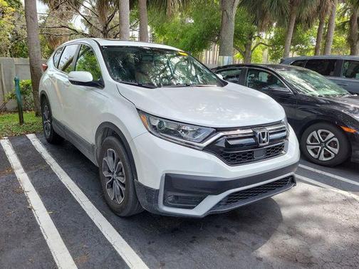 Platinum White Pearl 2022 Honda CR-V EX-L