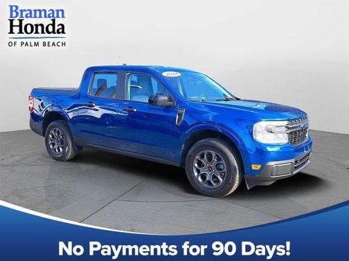 Atlas Blue Metallic 2024 Ford Maverick XLT