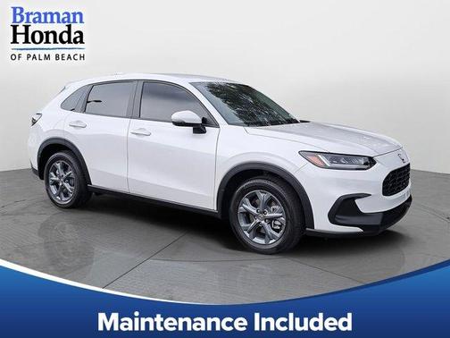 Platinum White Pearl 2026 Honda HR-V LX