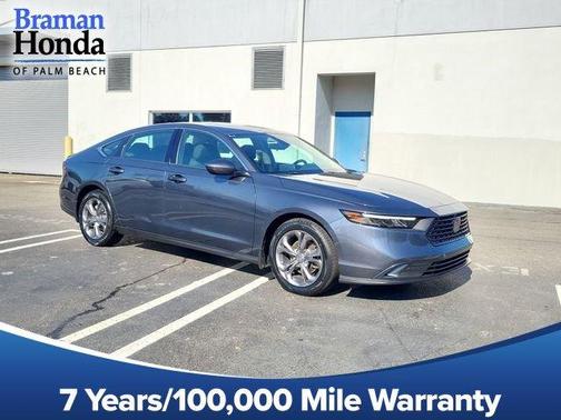 Meteorite Gray Metallic 2024 Honda Accord EX