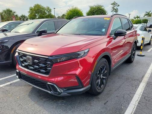 Radiant Red Metallic 2023 Honda CR-V Hybrid Sport
