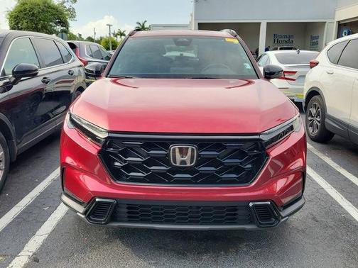 Radiant Red Metallic 2023 Honda CR-V Hybrid Sport