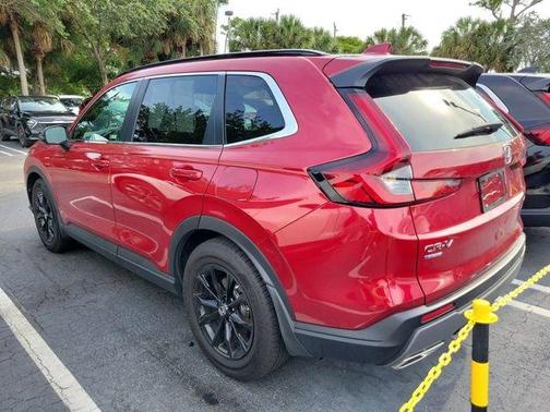 Radiant Red Metallic 2023 Honda CR-V Hybrid Sport