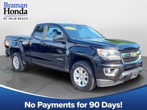 Black 2017 Chevrolet Colorado LT