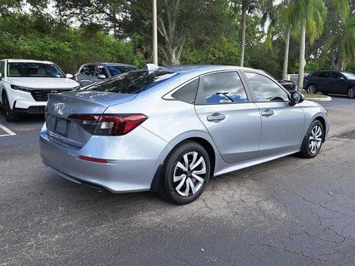 Solar Silver Metallic 2026 Honda Civic LX