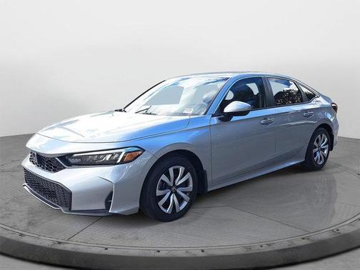 Solar Silver Metallic 2026 Honda Civic LX