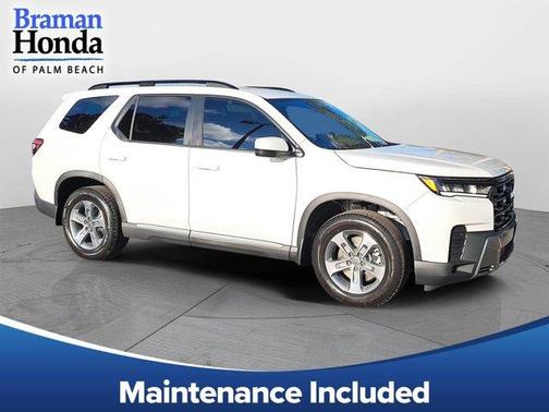 Platinum White Pearl 2026 Honda Pilot EX-L