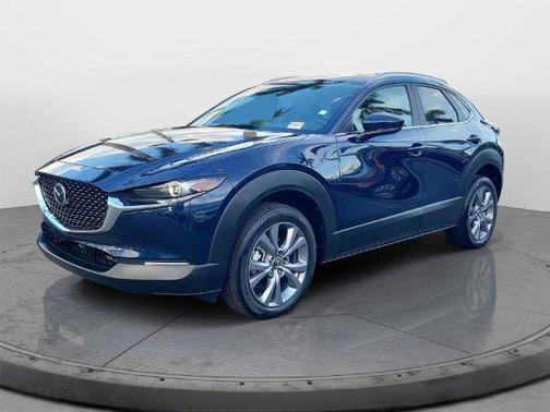 Deep Crystal Blue Mica 2025 Mazda CX-30 2.5 S Preferred Package