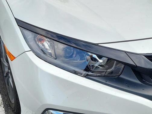 White Orchid Pearl 2019 Honda Civic EX-L