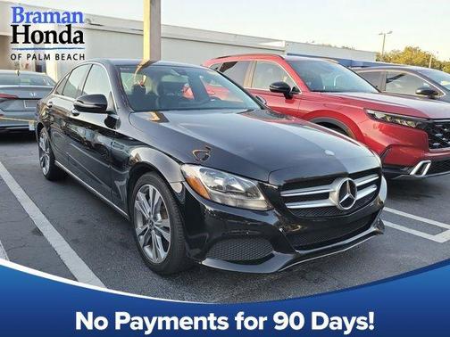 Jet Black 2017 Mercedes-Benz C-Class C 300
