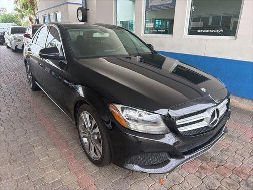 Jet Black 2017 Mercedes-Benz C-Class C 300