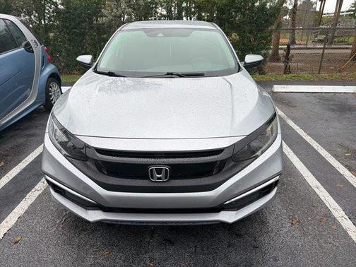Lunar Silver Metallic 2019 Honda Civic LX