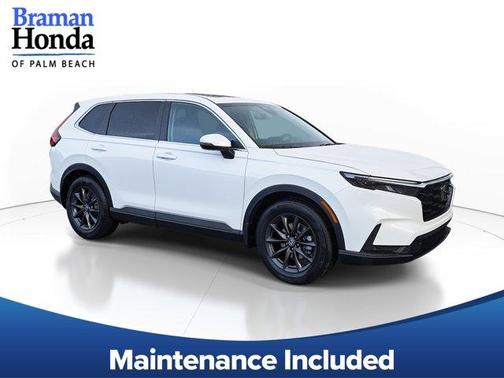 Platinum White Pearl 2026 Honda CR-V EX-L