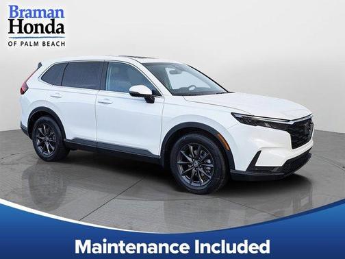 Platinum White Pearl 2026 Honda CR-V EX-L