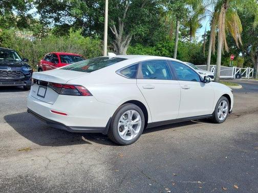 Platinum White Pearl 2026 Honda Accord LX