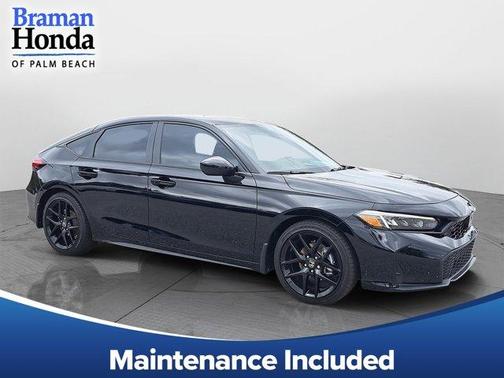 Black 2026 Honda Civic Sport