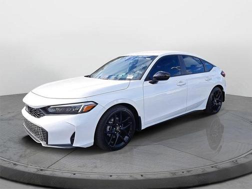 Platinum White Pearl 2026 Honda Civic Sport