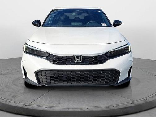 Platinum White Pearl 2026 Honda Civic Sport