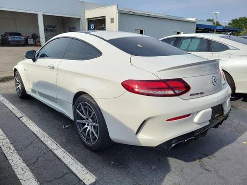 Polar White 2021 Mercedes-Benz AMG C 63 Base