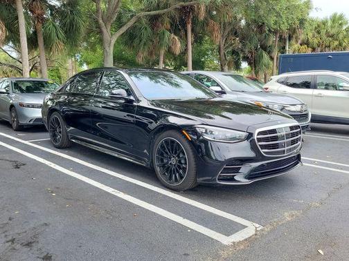Black 2023 Mercedes-Benz S-Class S 580 4MATIC