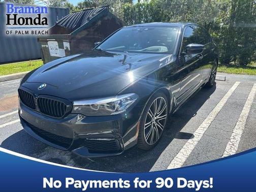 Black Sapphire Metallic 2018 BMW 540 i