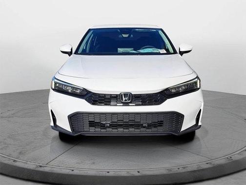 Platinum White Pearl 2026 Honda Civic LX