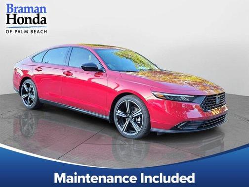 Radiant Red Metallic 2026 Honda Accord SE