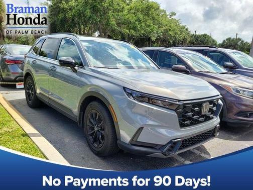 Urban Gray Pearl 2023 Honda CR-V Hybrid Sport