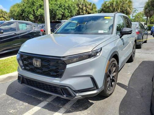 Urban Gray Pearl 2023 Honda CR-V Hybrid Sport