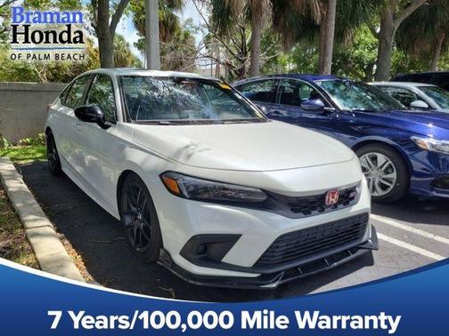 Platinum White Pearl 2024 Honda Civic Si Base