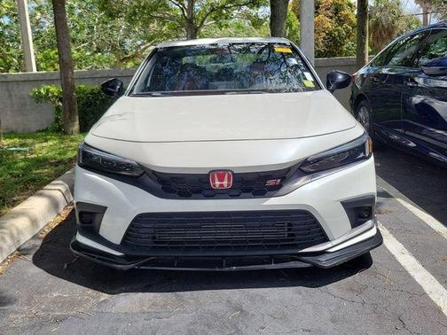 Platinum White Pearl 2024 Honda Civic Si Base