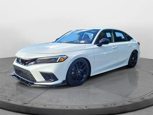 Platinum White Pearl 2024 Honda Civic Si Base