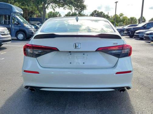 Platinum White Pearl 2024 Honda Civic Si Base