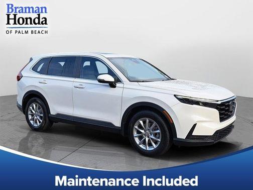 Platinum White Pearl 2026 Honda CR-V EX