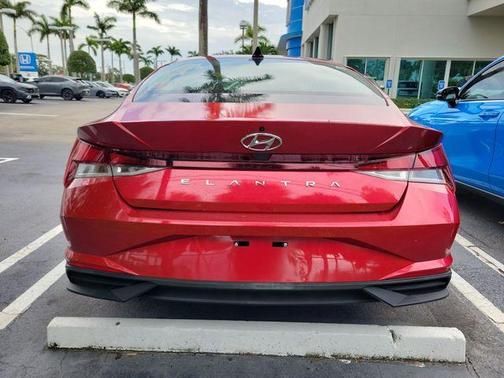 Calypso Red 2021 Hyundai ELANTRA SE