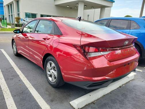 Calypso Red 2021 Hyundai ELANTRA SE
