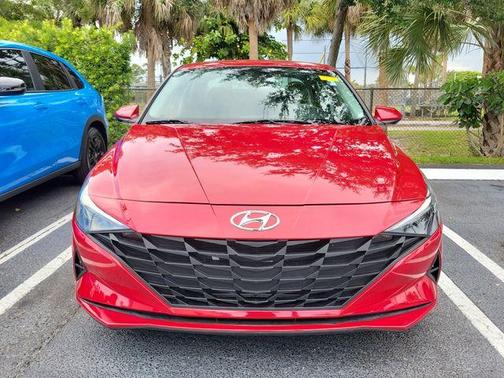 Calypso Red 2021 Hyundai ELANTRA SE