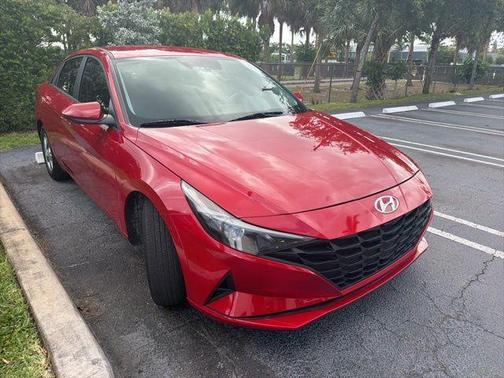 Calypso Red 2021 Hyundai ELANTRA SE